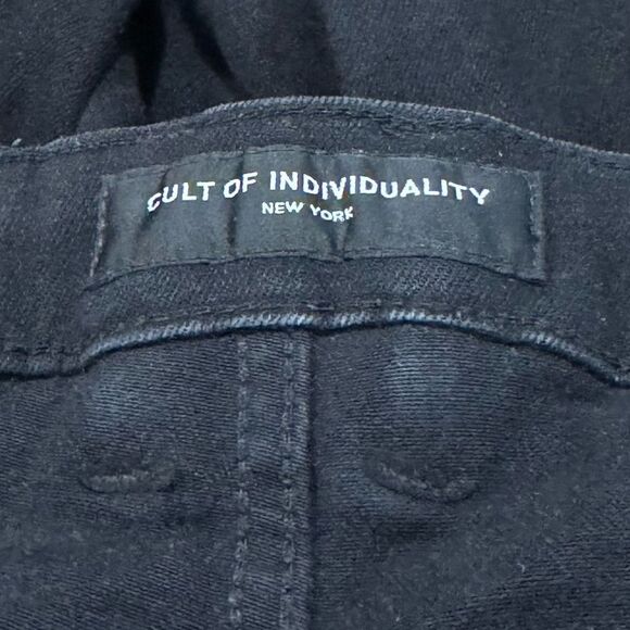 NEW Cult of Individuality Hipster Nomad Boot Cut Jeans in Black Men’s 38X34 - Picture 3 of 9